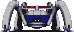 Sprite of a T95C/P in Shin Megami Tensei (Playstation).