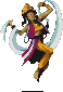 Sprite of Lakshmi from the PlayStation version of Shin Megami Tensei