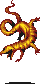 A Sprite of Salamander from the PlayStation version of Shin Megami Tensei