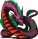 A Sprite of Yurlungur from the PlayStation version of Shin Megami Tensei