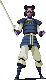 Sprite of Take-Mikazuchi from Shin Megami Tensei if...