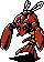 Sprite of Dead Lobster from Digital Devil Story: Megami Tensei II.