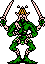 Sprite of Shiva from Digital Devil Story: Megami Tensei II