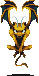 A Sprite of Imp from the PlayStation version of Shin Megami Tensei