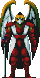 A Sprite of Tengu from the PlayStation version of Shin Megami Tensei