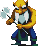 A Sprite of Gnome from the PlayStation version of Shin Megami Tensei