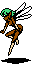 Animated sprite of Sylph from Digital Devil Story: Megami Tensei II.