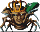 A Sprite of Bael from the PlayStation version of Shin Megami Tensei