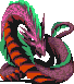 A Sprite of Yurlungur from the Game Boy Advance version of Shin Megami Tensei II