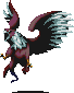 A Sprite of Gryphon from the PlayStation version of Shin Megami Tensei