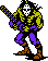 Animated sprite of Friday from Digital Devil Story: Megami Tensei II