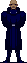 Sprite of a Gaean man in Shin Megami Tensei II (Playstation)