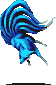 A Sprite of Tamamo from the PlayStation version of Shin Megami Tensei