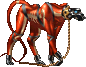 Sprite of Zeed (Beast-Dragon Type 2) from the Nintendo 3DS version of Devil Summoner: Soul Hackers