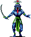 A Sprite of Lakhe from the Mega-CD version of Shin Megami Tensei