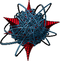Battle sprite of Alcor's second form from Devil Survivor 2