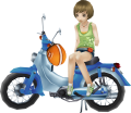 Chie's scooter