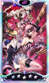 Card graphic of Narumi Nashimoto with Asterope from Persona 5: The Phantom X