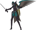 Morrigan model from Shin Megami Tensei: Imagine