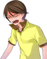 Angry portrait graphic from Devil Survivor: Overclocked