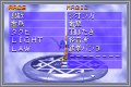 Screenshot of Takuhi (Tuofei) in the A-Mode DDS Dictionary from the Game Boy Advance version of Shin Megami Tensei II