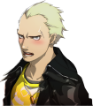 Kanji's angry blush midwinter clothes portrait