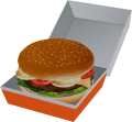 Model of Wilduck Burger Persona 3 Reload