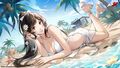 Artwork of Beachflower Minami used for login bonuses