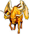 Back sprite from the PC-98 version of Giten Megami Tensei: Tokyo Revelation