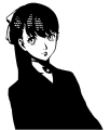 Confidant menu portrait ("Kasumi")