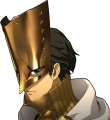 Takuto Maruki (Last Battle, Cracked Mask) Sad Portrait