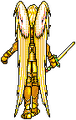 Unused back sprite from the PC-98 version of Giten Megami Tensei: Tokyo Revelation