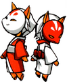 Artwork from Devil Children Black Book and Red Book