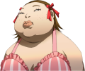 Hanako's neutral swimsuit portrait
