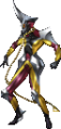 Sprite of Zeed (Human Type 1) from the Nintendo 3DS version of Devil Summoner: Soul Hackers