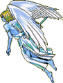 Unused side sprite from the Windows version of Giten Megami Tensei: Tokyo Revelation