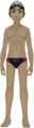 Swim Uniform Model from Persona 3