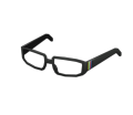 Yu's bear-made glasses