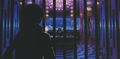 Concept artwork titled "Velvet Room Prison" for Persona 5