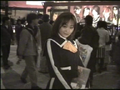 A photo of one of the promotional models wearing the Seven Sisters High School uniform