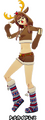 Reindeer Dress