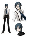 Concept art of Naoto from Persona 4: Official Design Works.