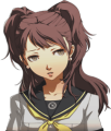 Rise's pensive summer uniform portrait