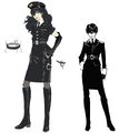 Ren's Leather-Clad Cop Outfit