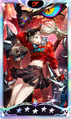 Card graphic of starlight Ann Takamaki with Hecate from Persona 5: The Phantom X
