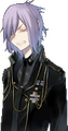 Hurt blinking portrait graphic from Devil Survivor 2