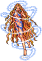 Hurt sprite of Alice in her adult form from the PC-98 version of Giten Megami Tensei: Tokyo Revelation
