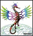 Card graphic from Kētai Akuma Densho