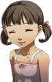 Nanako's smiling summer clothes portrait