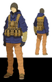 Concept artwork of Casual Blue from Shin Megami Tensei IV